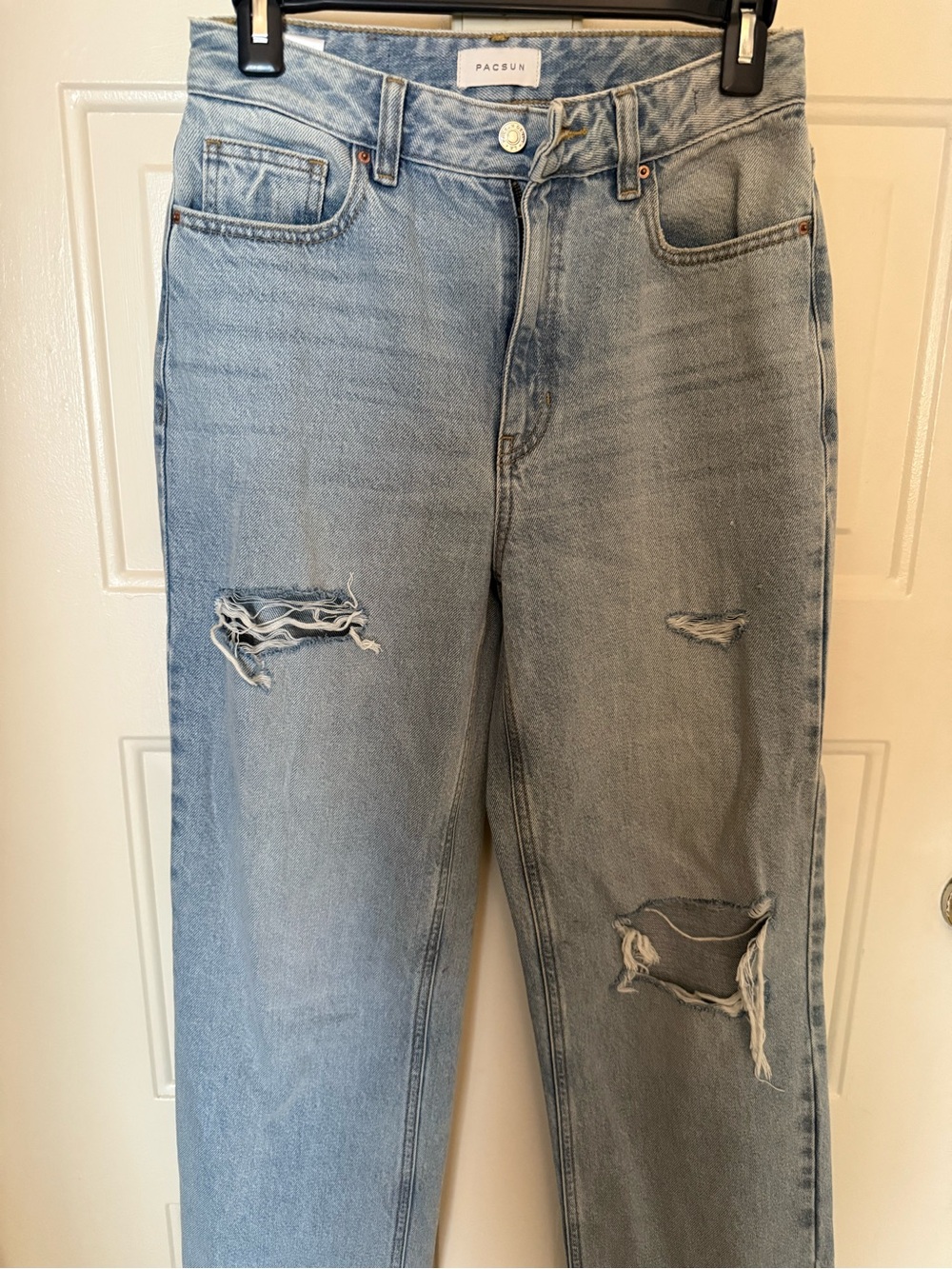PacSun Women’s Light Blue Straight Jeans Size-26